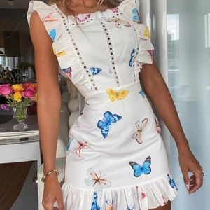 Butterfly Short Dress